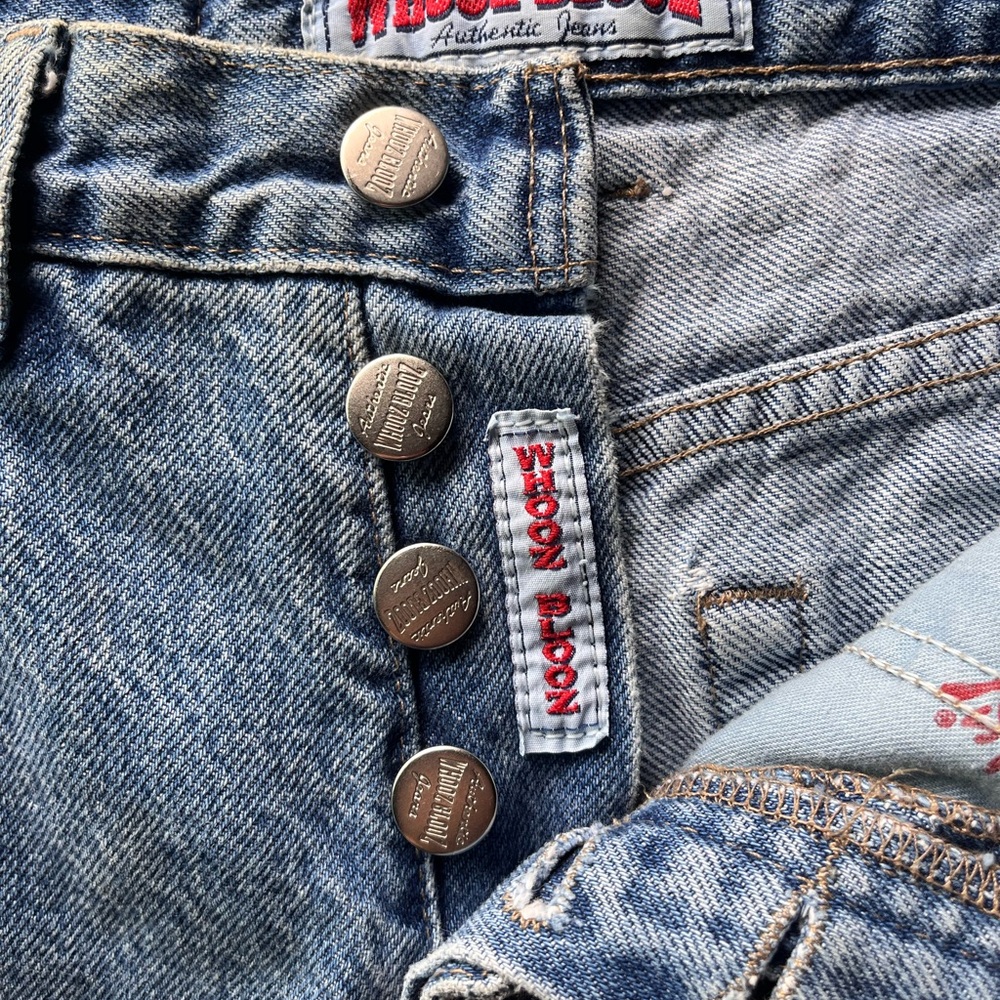 Vintage whooz blooz cutoffs